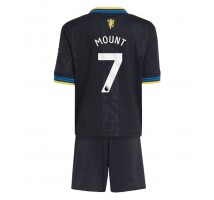 Manchester United Mason Mount #7 Koszulka Trzecia dzieci 2025-26 Krótki Rękaw (+ krótkie spodenki)